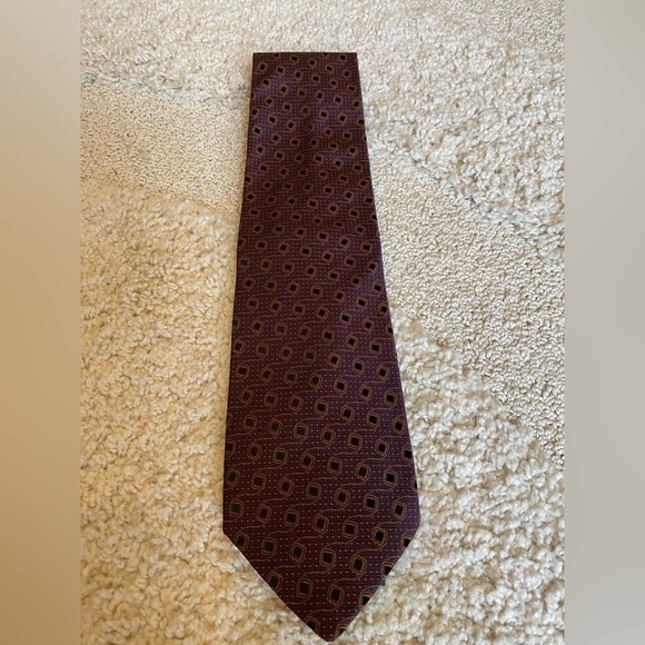 Purple and Black tie Joseph Abboud - Picture 6 of 6